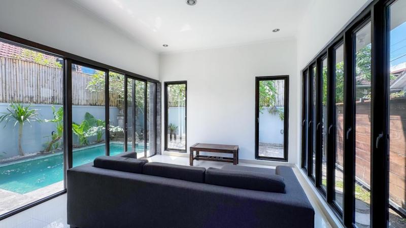 Modern 3 Bedroom Villa with Office and Pool for Rent in Pererenan Canggu - [9]