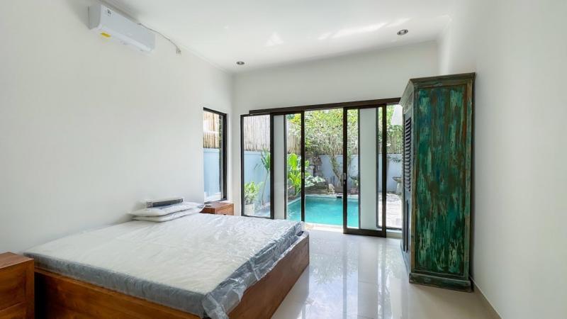 Modern 3 Bedroom Villa with Office and Pool for Rent in Pererenan Canggu - [20]