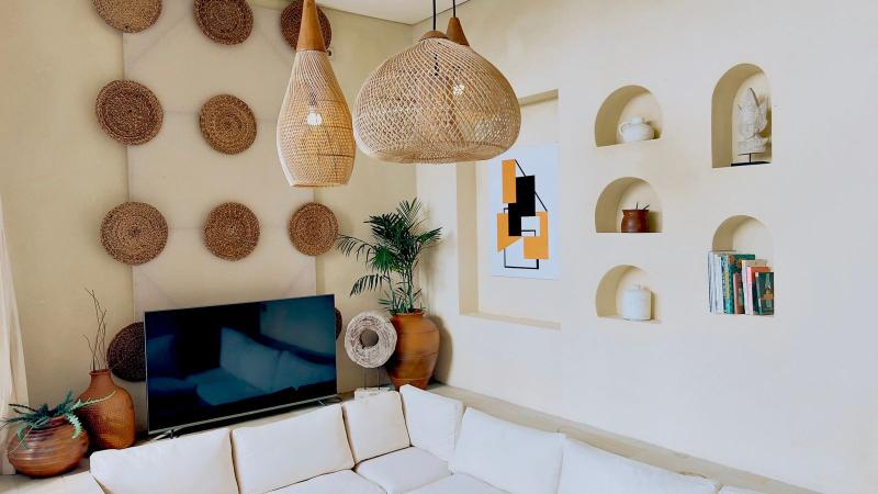 Mediterranean Style Villa for 15 Year Lease in Ketewel with Ocean and Rice Field Views - [6]