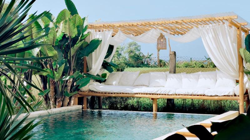 Mediterranean Style Villa for 15 Year Lease in Ketewel with Ocean and Rice Field Views - [8]