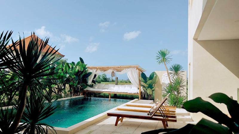 Mediterranean Style Villa for 15 Year Lease in Ketewel with Ocean and Rice Field Views - [12]