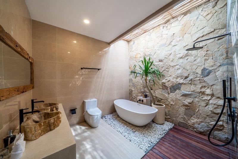 Brand New Modern Minimalist Leasehold Seaview Villa in Kutuh Nusa Dua Bali - [7]