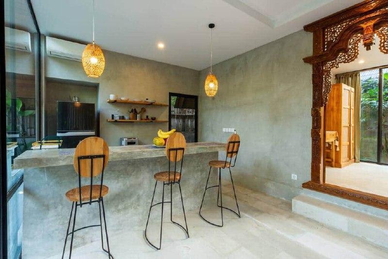 A Cozy Rustic Villa With A Tropical Garden And Private Pool In Pererenan Bali Is Available For Rent - [15]
