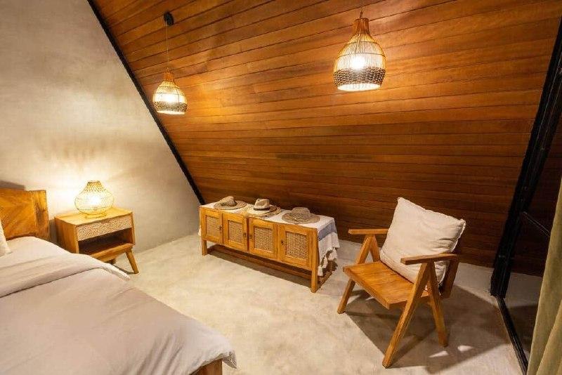 A Cozy Rustic Villa With A Tropical Garden And Private Pool In Pererenan Bali Is Available For Rent - [18]